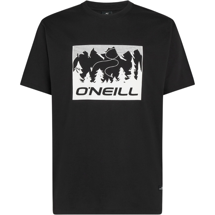 2026 O'Neill Mens Must-have Front Print T-Shirt 2850393 - Black Out